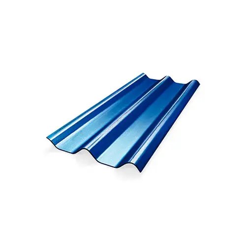 กระเบื้องลอนคู่ ตราช้าง สีน้ำเงินประกายมุก 50*120*0.55