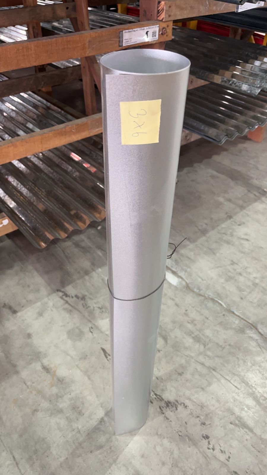 สังกะสีแผ่นเรียบ 6 ฟุต