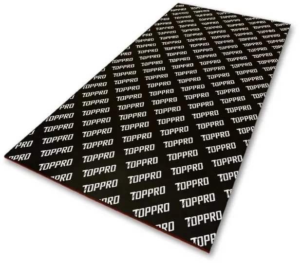 ไม้อัดฟิล์มดำ 15มิล A (TOPPRO) สีฟ้า