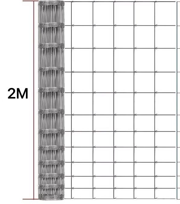 ตาข่ายถักปม 15*15 ซม. กว้าง 2*50 เมตร (ม้วน)