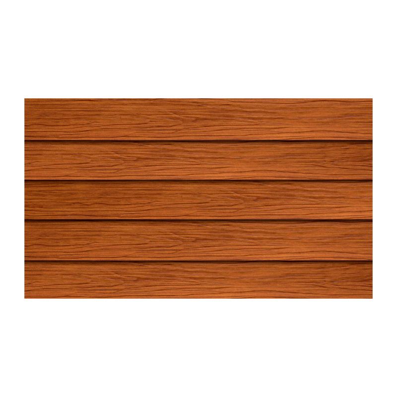 ไม้ฝาตราช้าง 0.15*3.00 ม. สีสักน้ำตาล พลัส P5