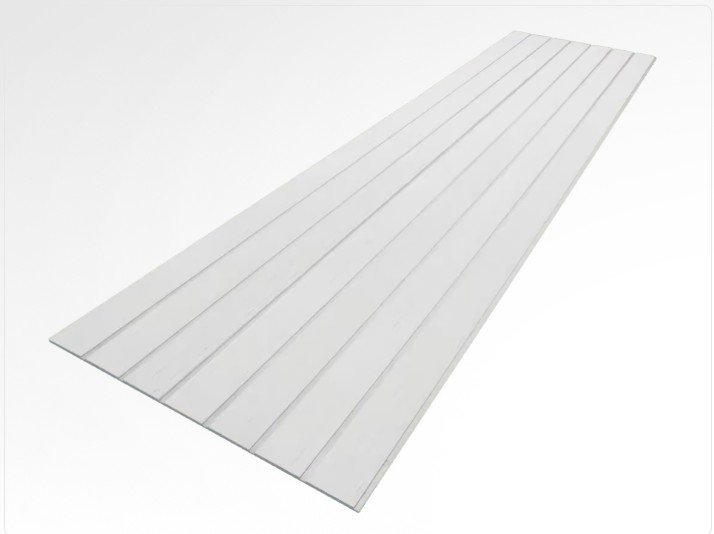 บอร์ดผนัง (ตราเพชร) 8 มิล 60*300 cm เรียบ เซาะร่อง U