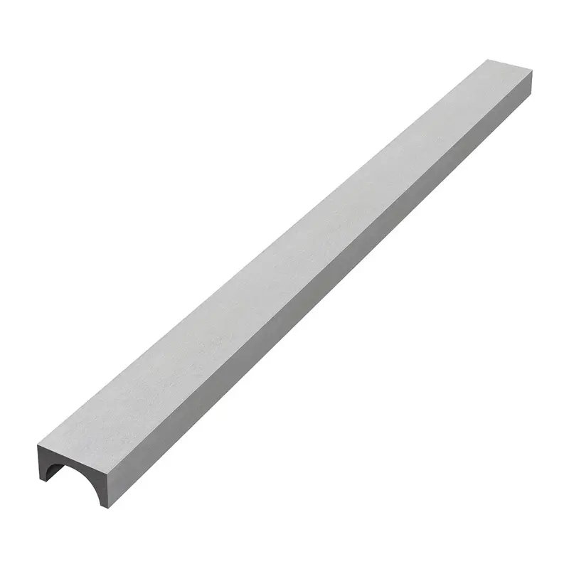 บัวผนัง เอสซีจี S10 10*300*5.0 ซม. สีซีเมนต์ (ไม่มีร่อง)
