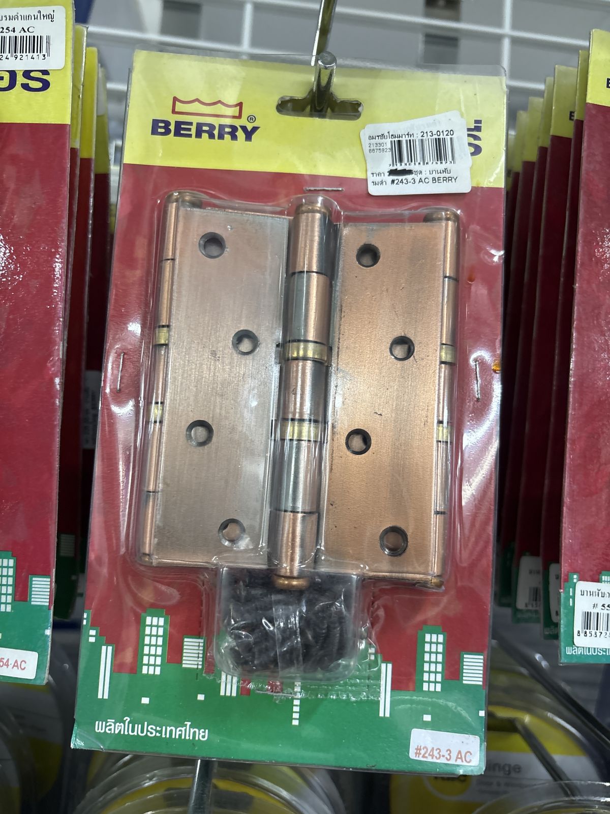 บานพับรมดำ #243-3 AC BERRY