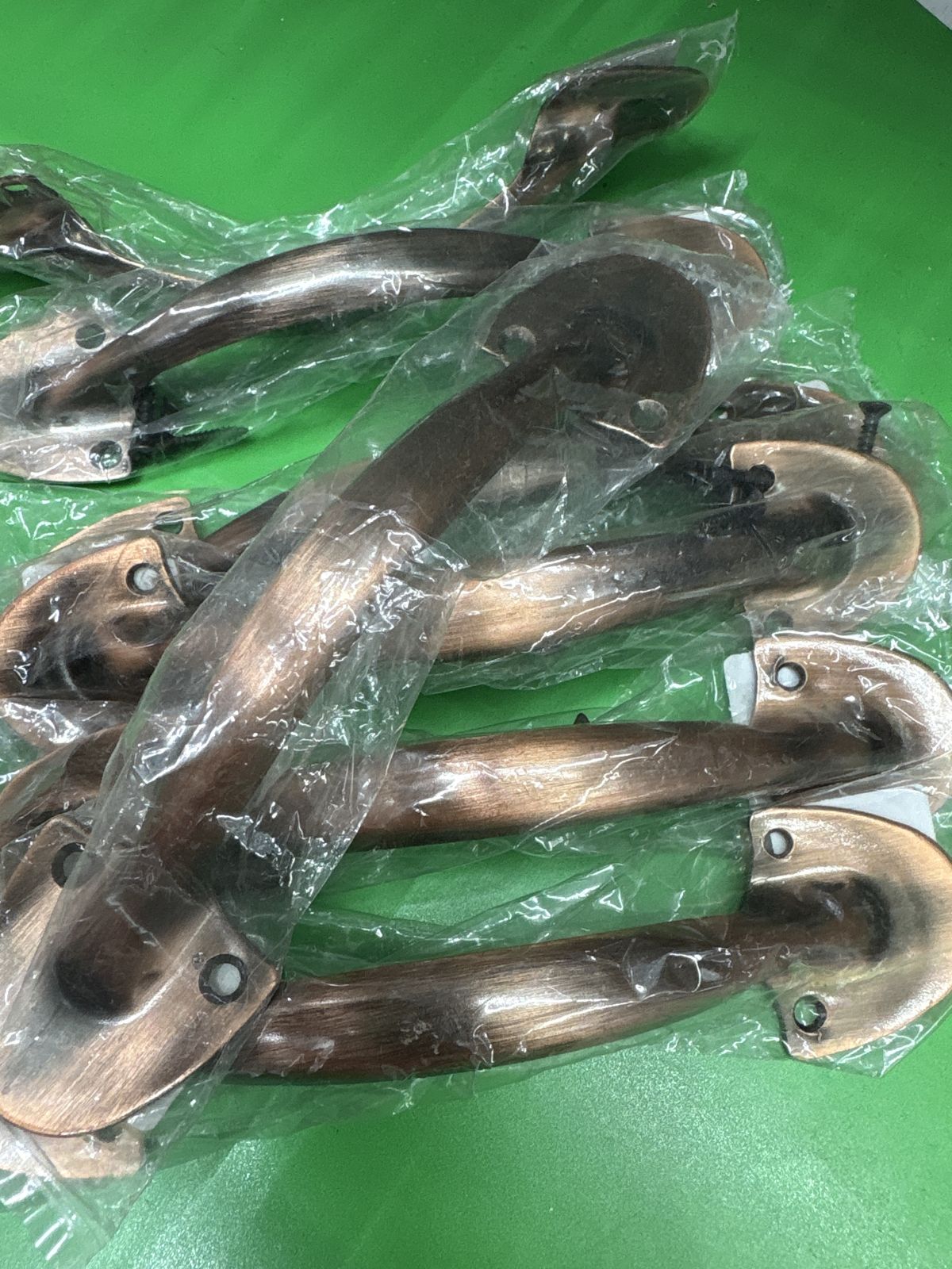 มือจับประตูบัวใหญ่สเตนเลสรมดำ 6'BERRY #4302AC