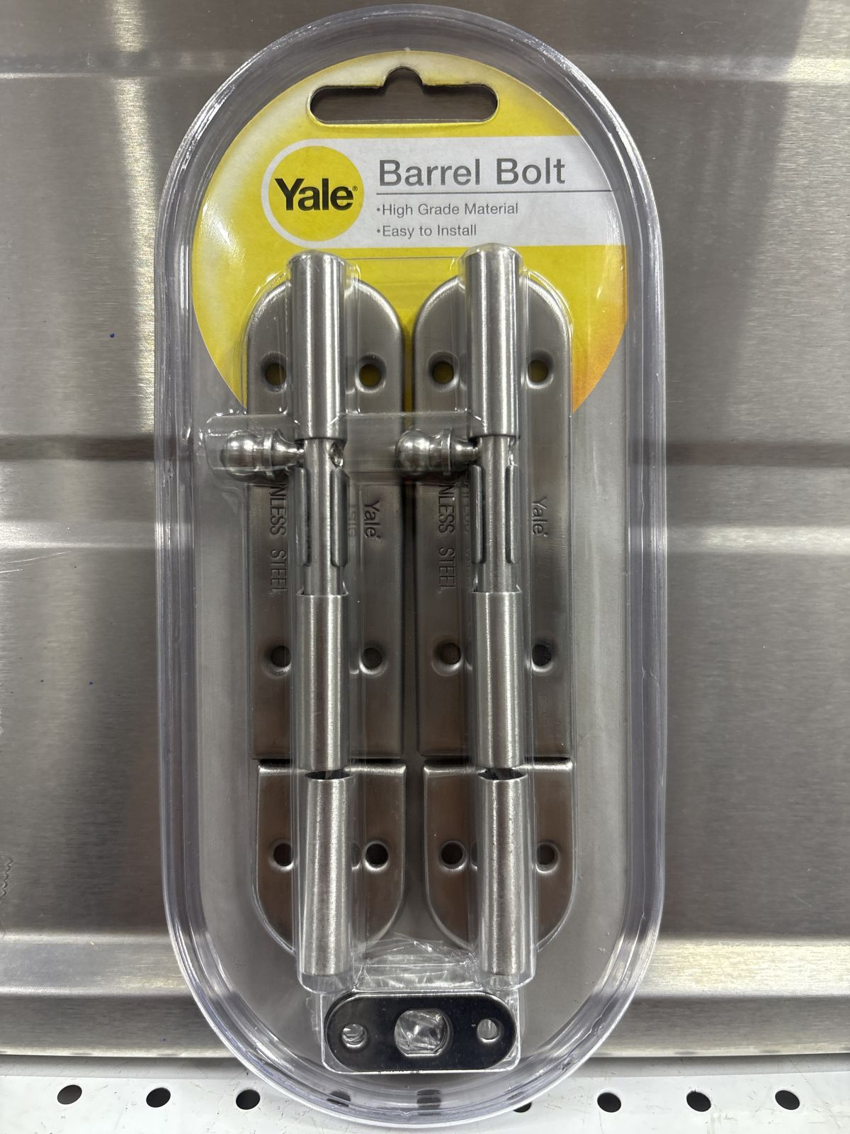 กลอน 4" Yale แสตนเลสด้าน BA-90704SSP2