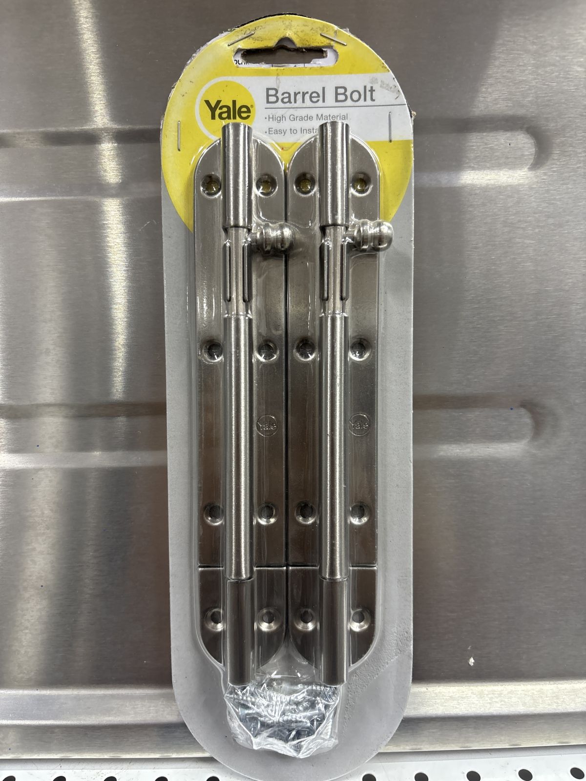 กลอน 6" Yale ซาตินนิกเกิล BA-90706SNP2