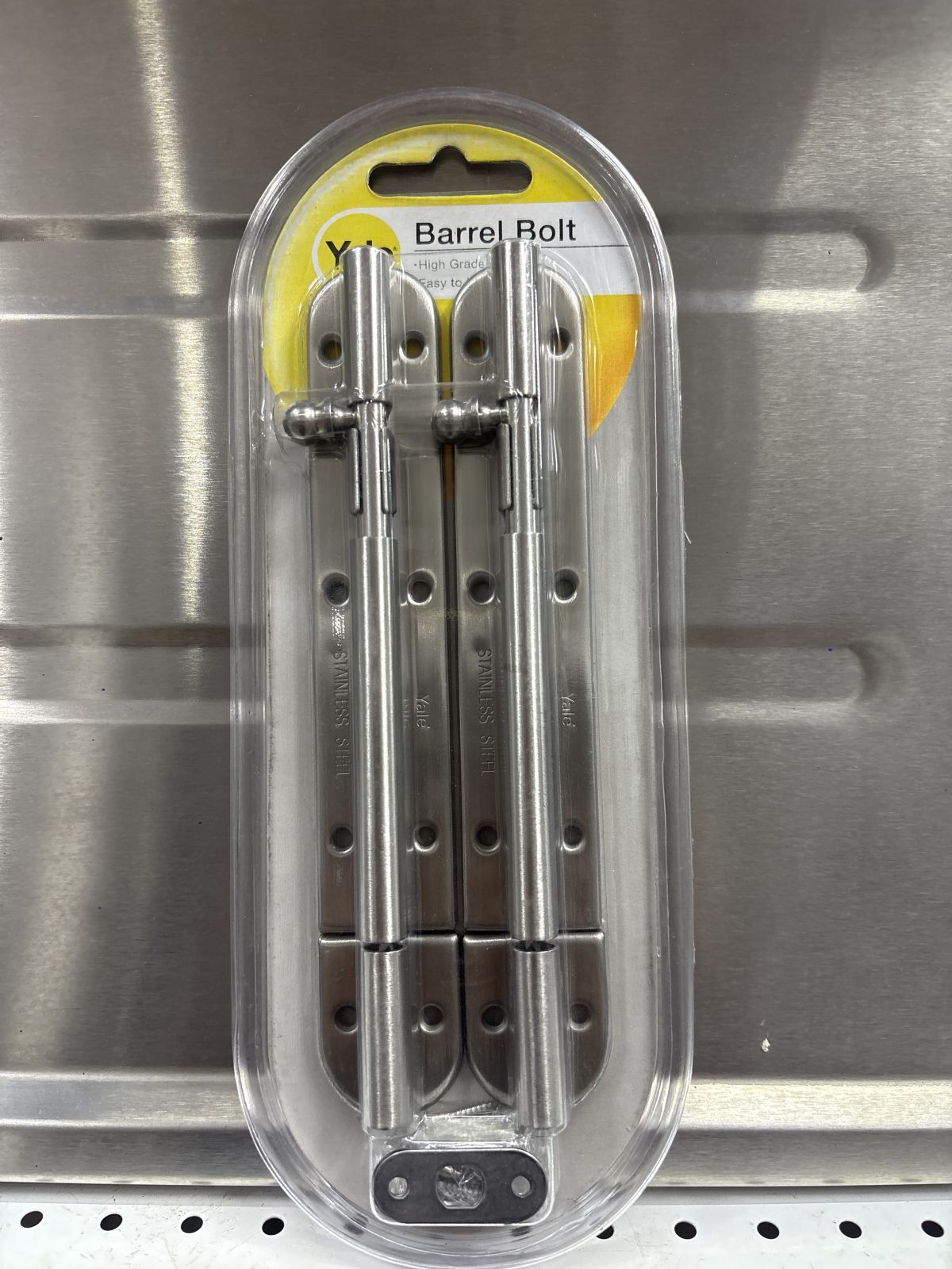 กลอน 6" Yale แสตนเลสด้าน BA-90706SSP2