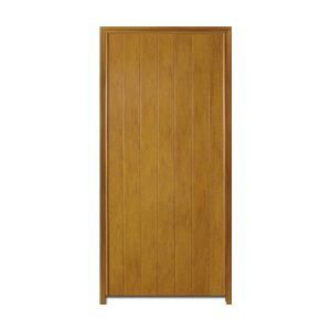 ประตู PVC BERRY พร้อมวงกบ 70*200 เรียบ BR1 สีสักทอง(ไม่เจาะ)