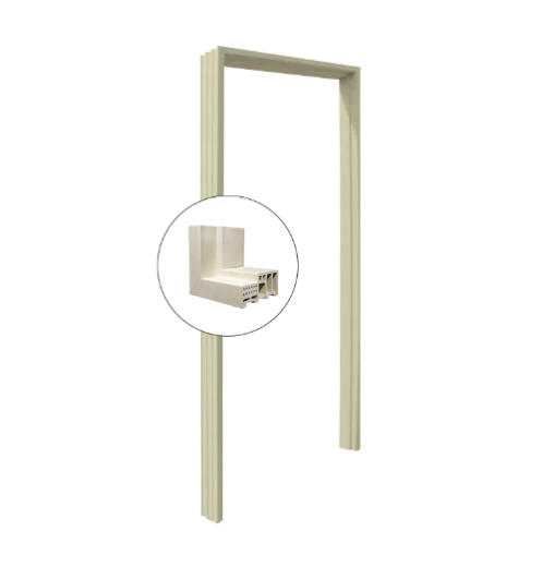 วงกบประตู WPC ECO-DOOR รุ่น TVWG-100 ขนาด 80*200 ซม. สีออริจินอล