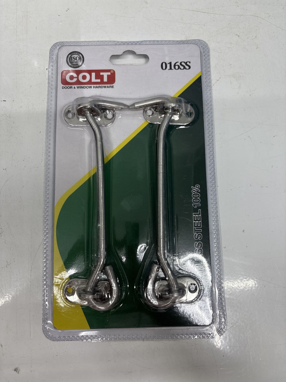 ขอสับ 6" รุ่น 016 SS (2อัน/ชุด) COLT LITE