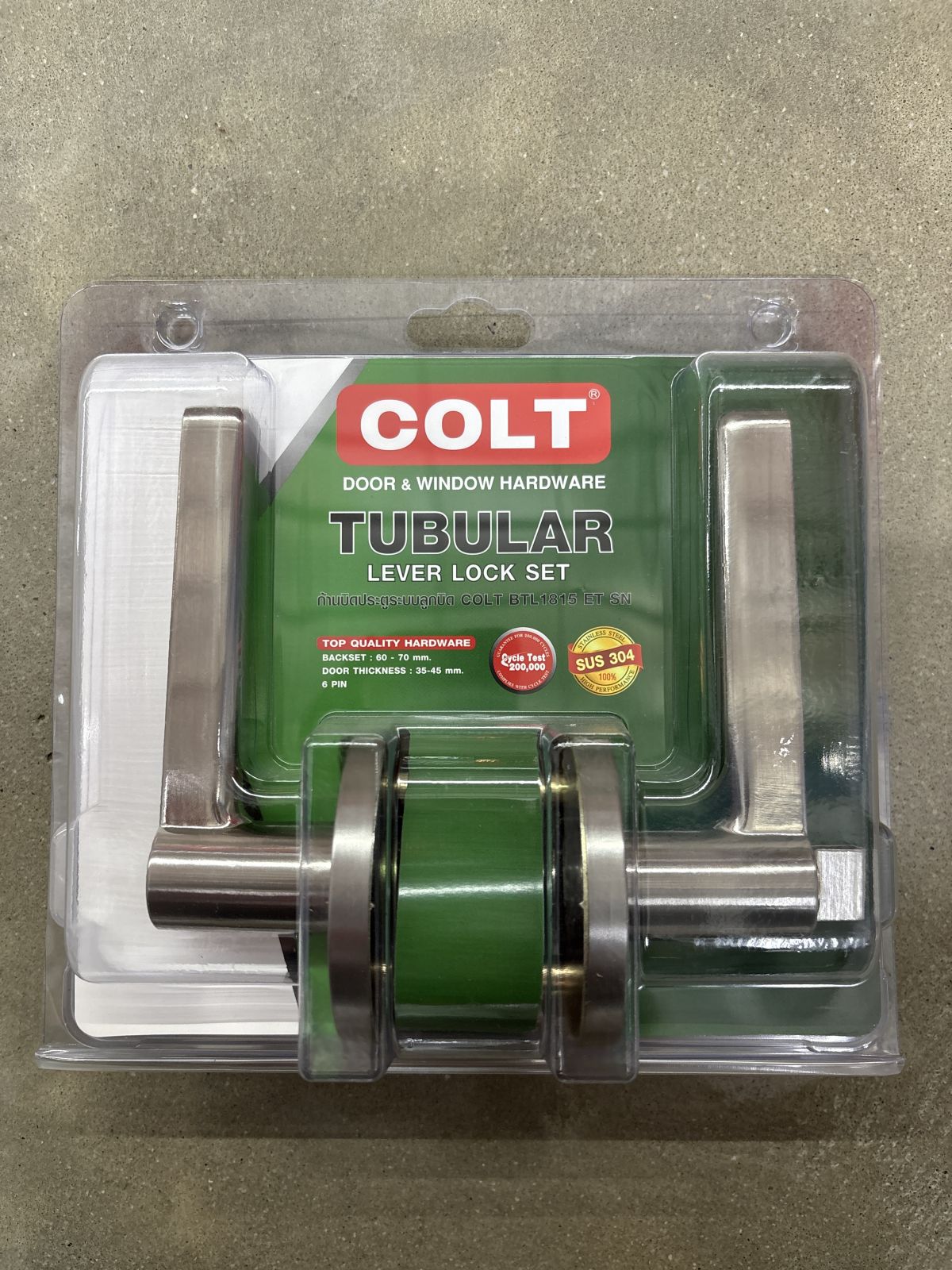 ก้านบิดประตู COLT Round รุ่นแผง BTL1815