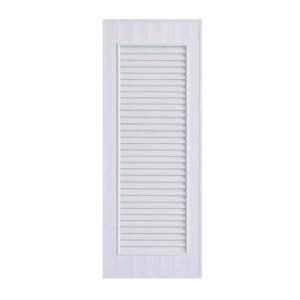 ประตู UPVC (WT) พร้อมวงกบ 70*180 รุ่น RW-505 สีขาว (ไม่เจาะ)