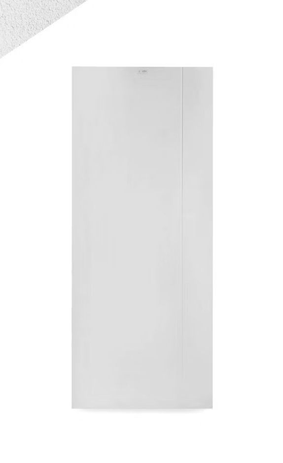 ประตูห้องน้ำ UPVC Lynn บานเรียบ เซาะร่องขาว สีขาว 70*180 ไม่เจาะลูกบิด/ECO/MG1 (ภายใน)