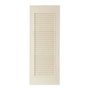 ประตู UPVC (WT) 70*180 รุ่น RW-505 สีครีม (ไม่เจาะ) เฉพาะบาน