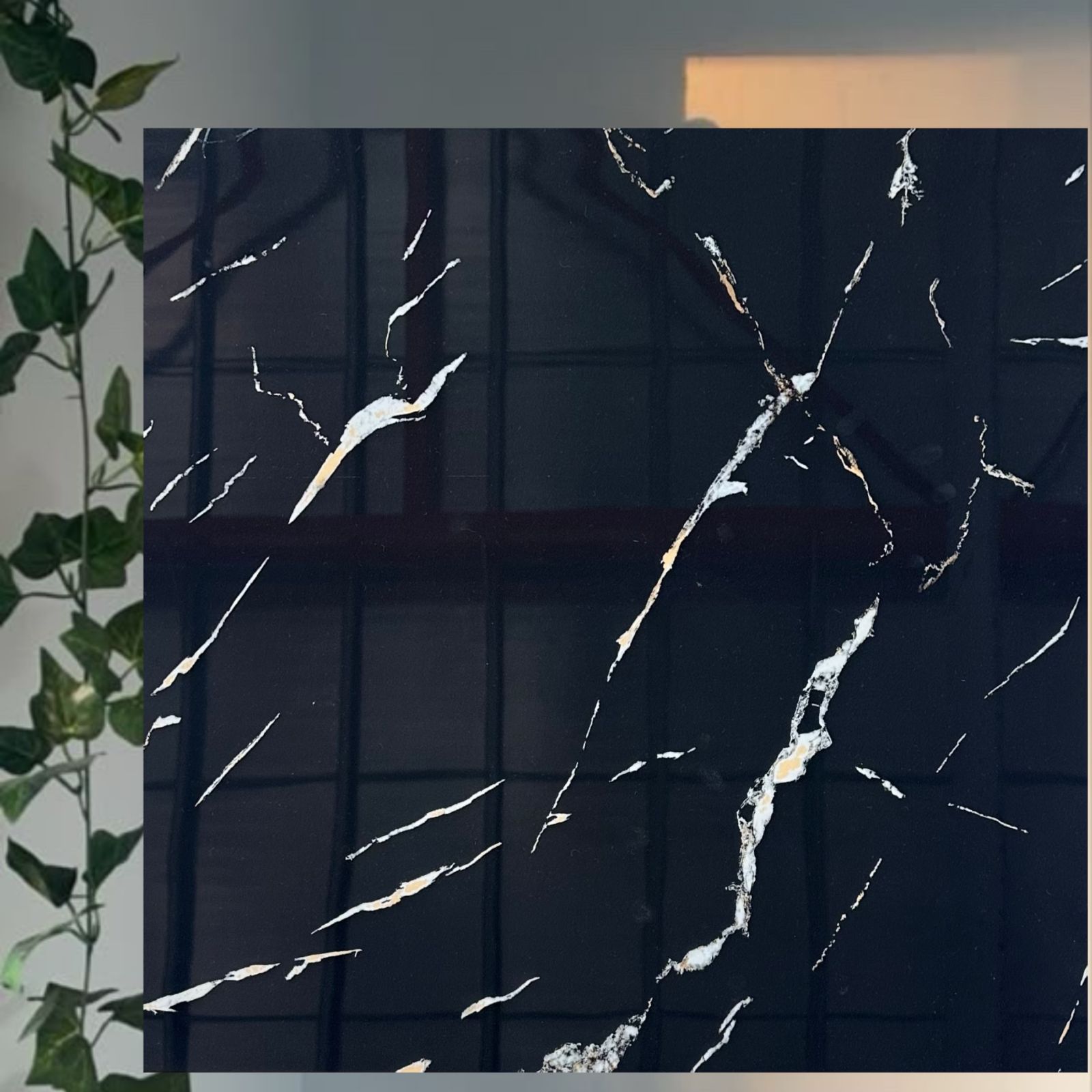 กระเบื้องแกรนิตโต้ 60*60 ซม. แบล็ค ออโรร่า DURAGRES IK66006 เกรด A/1