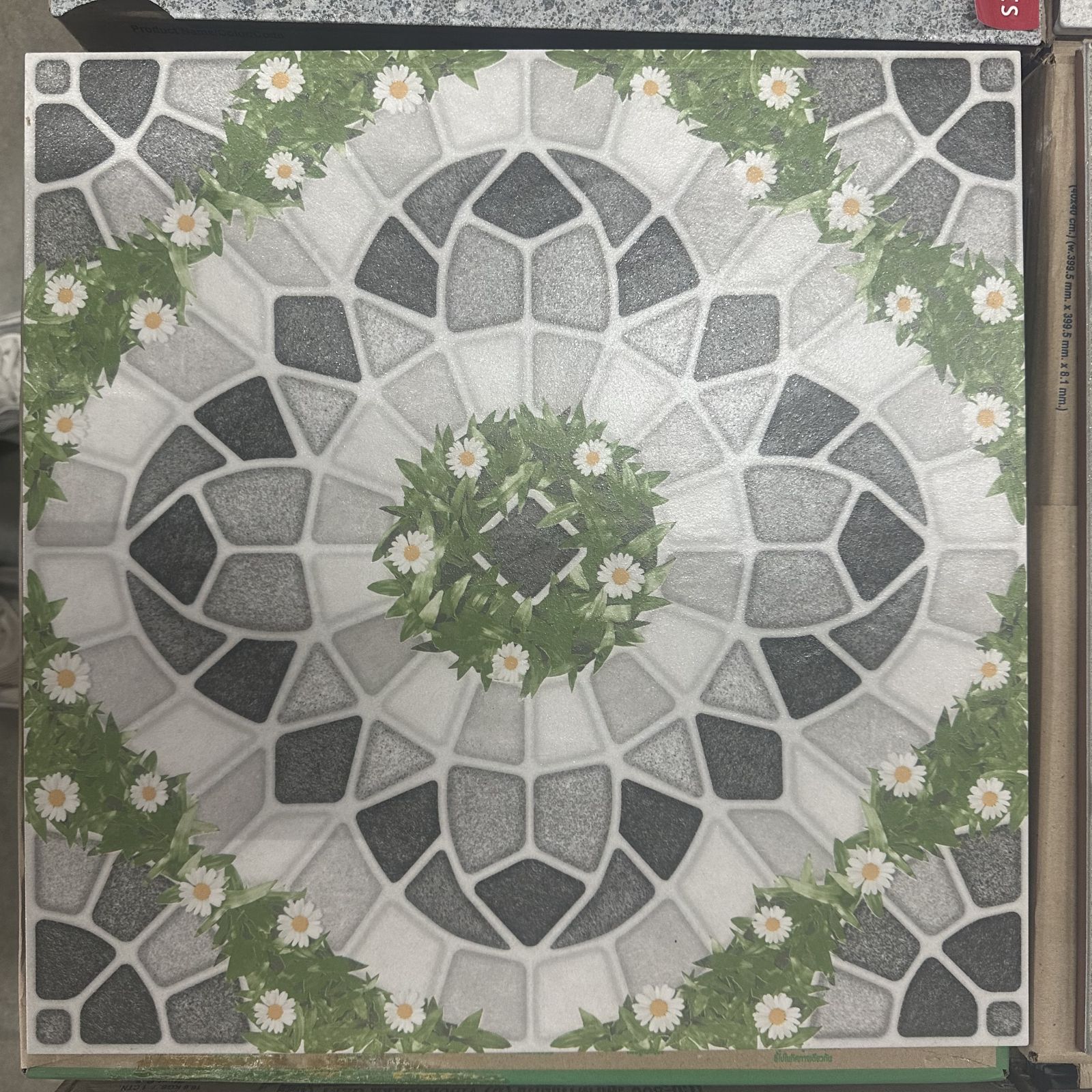 กระเบื้องเซรามิค 16*16 ไชยมาลี-เทา (A) CHAIYO