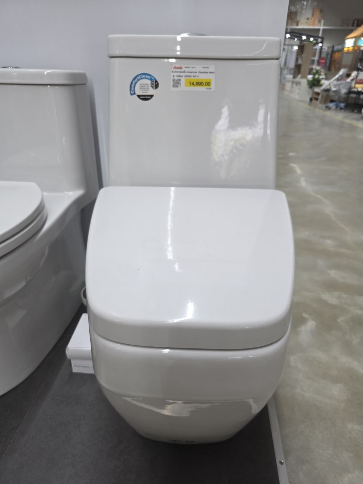 ชักโครกสองชิ้น American Standard กดบน รุ่น ไอดีเอส 2230SC-WT-0