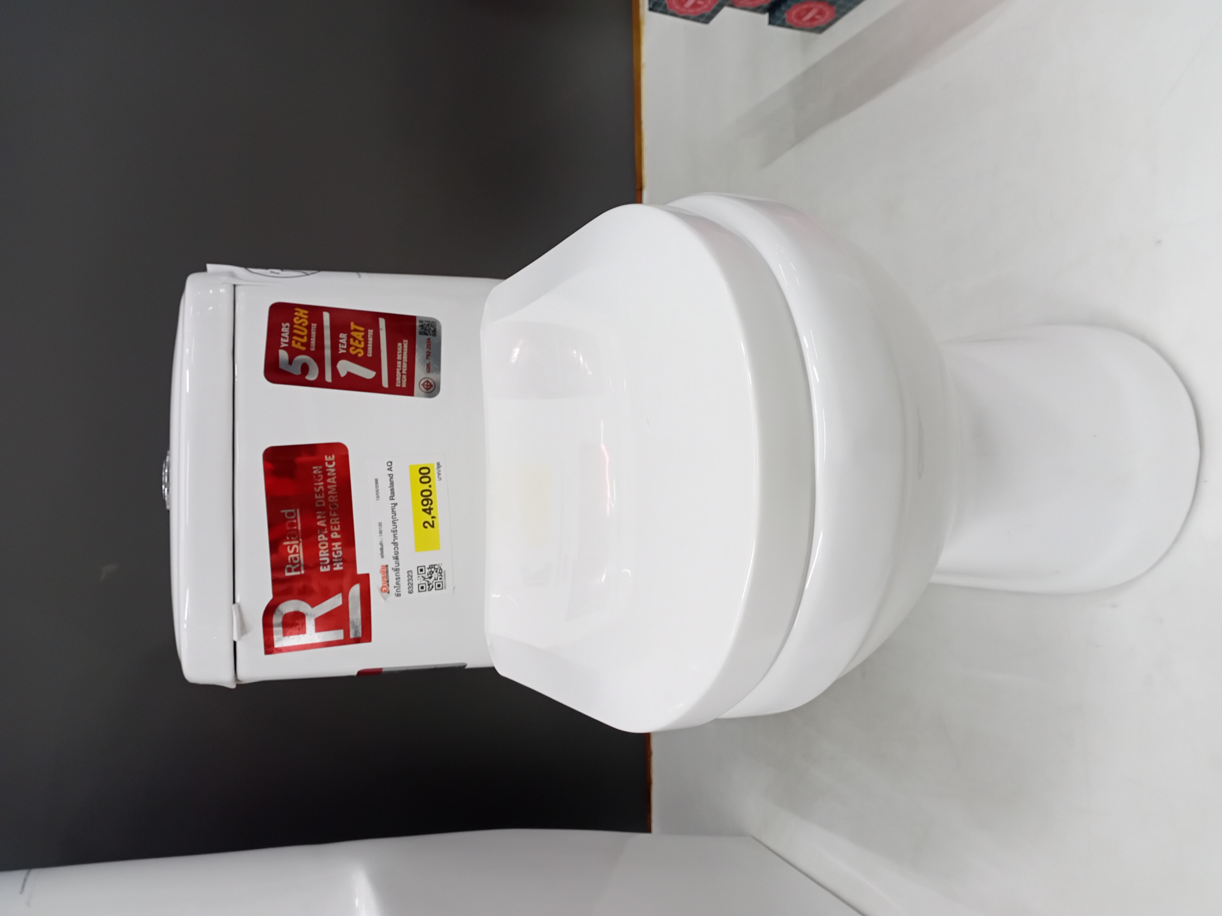 ชักโครกชิ้นเดียวสำหรับคุณหนู Rasland AQ 632323