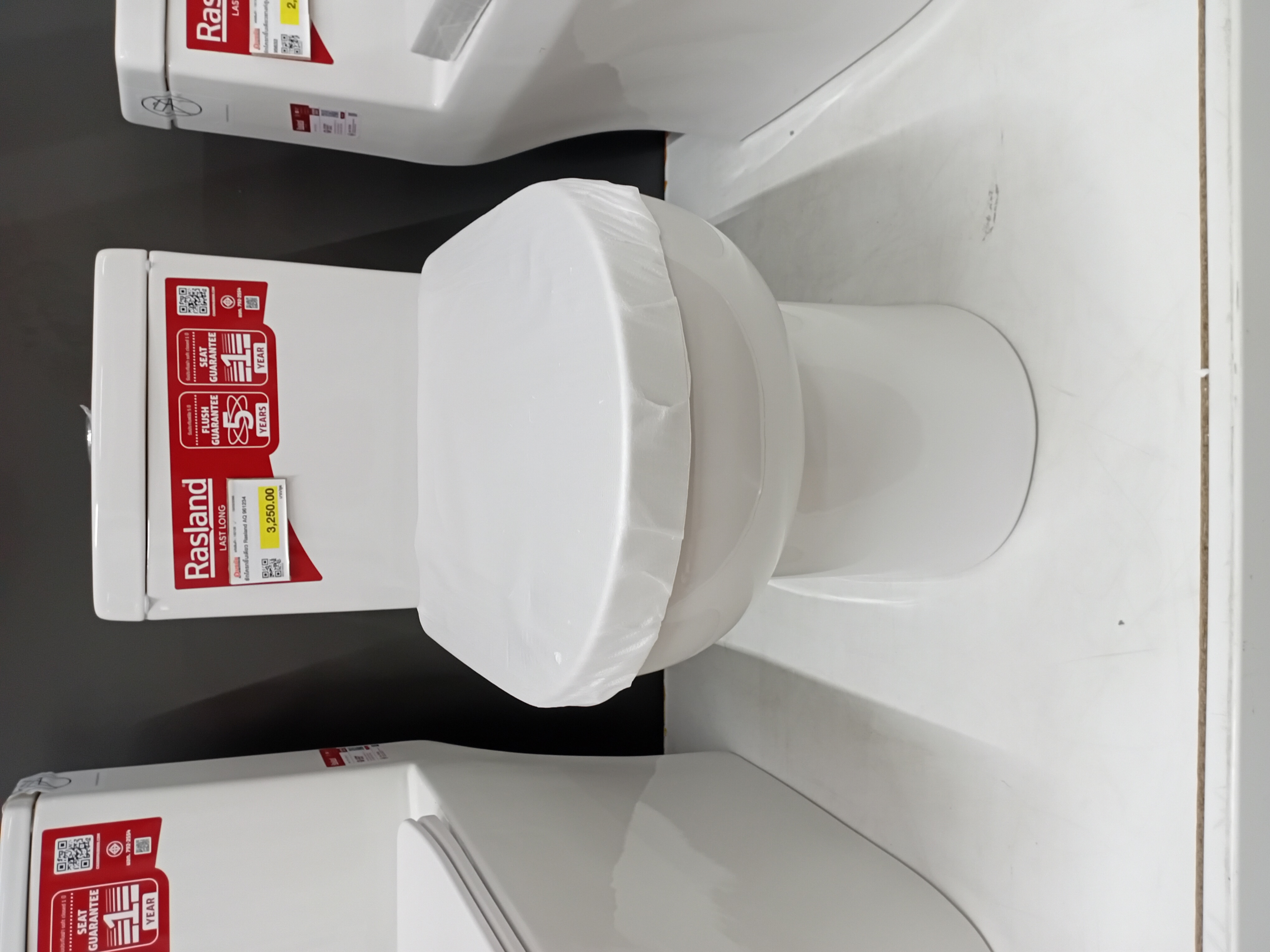 ชักโครกชิ้นเดียว Rasland AQ 961234