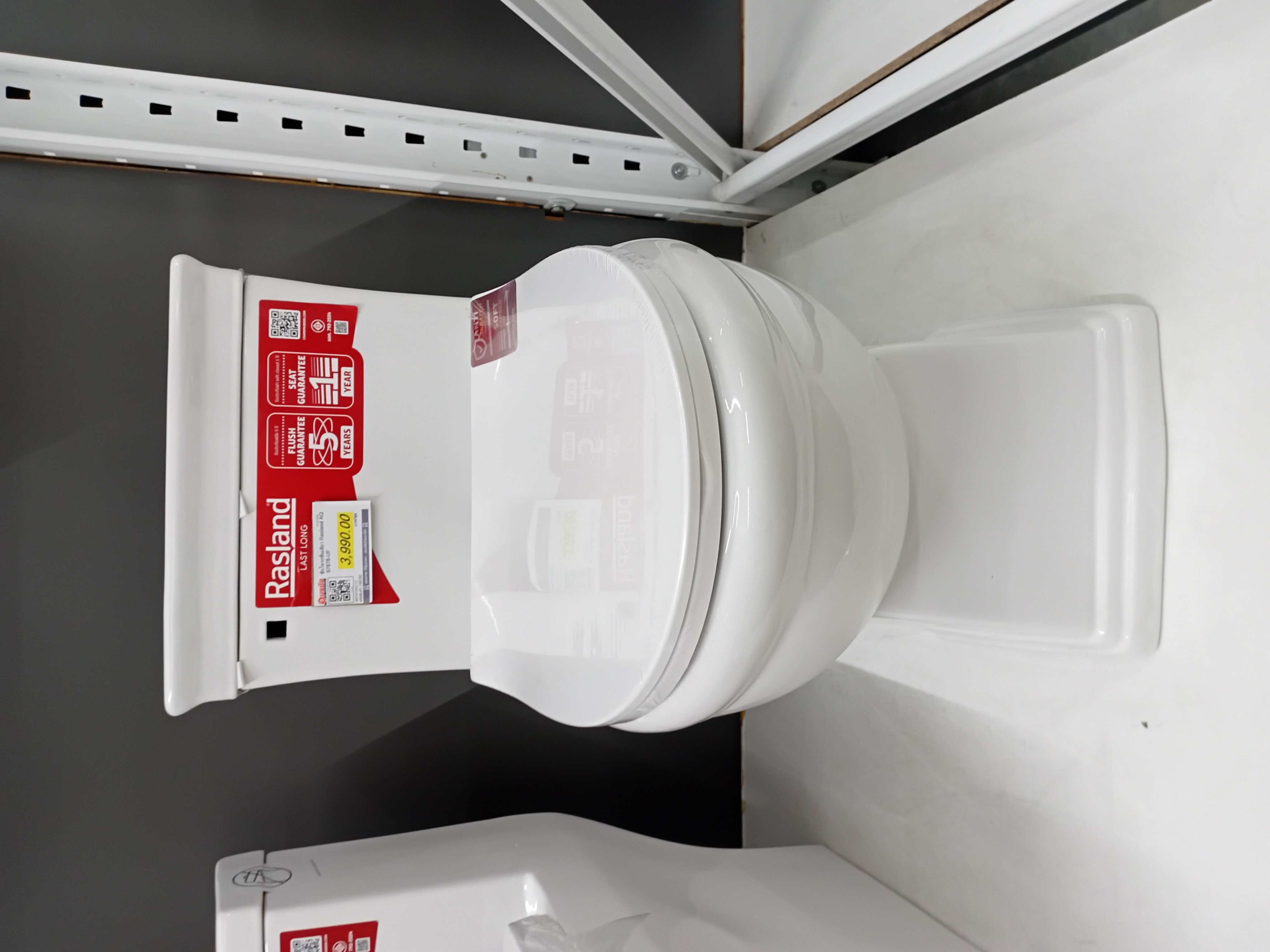 ชักโครกชิ้นเดียว Rasland AQ 97878-UF