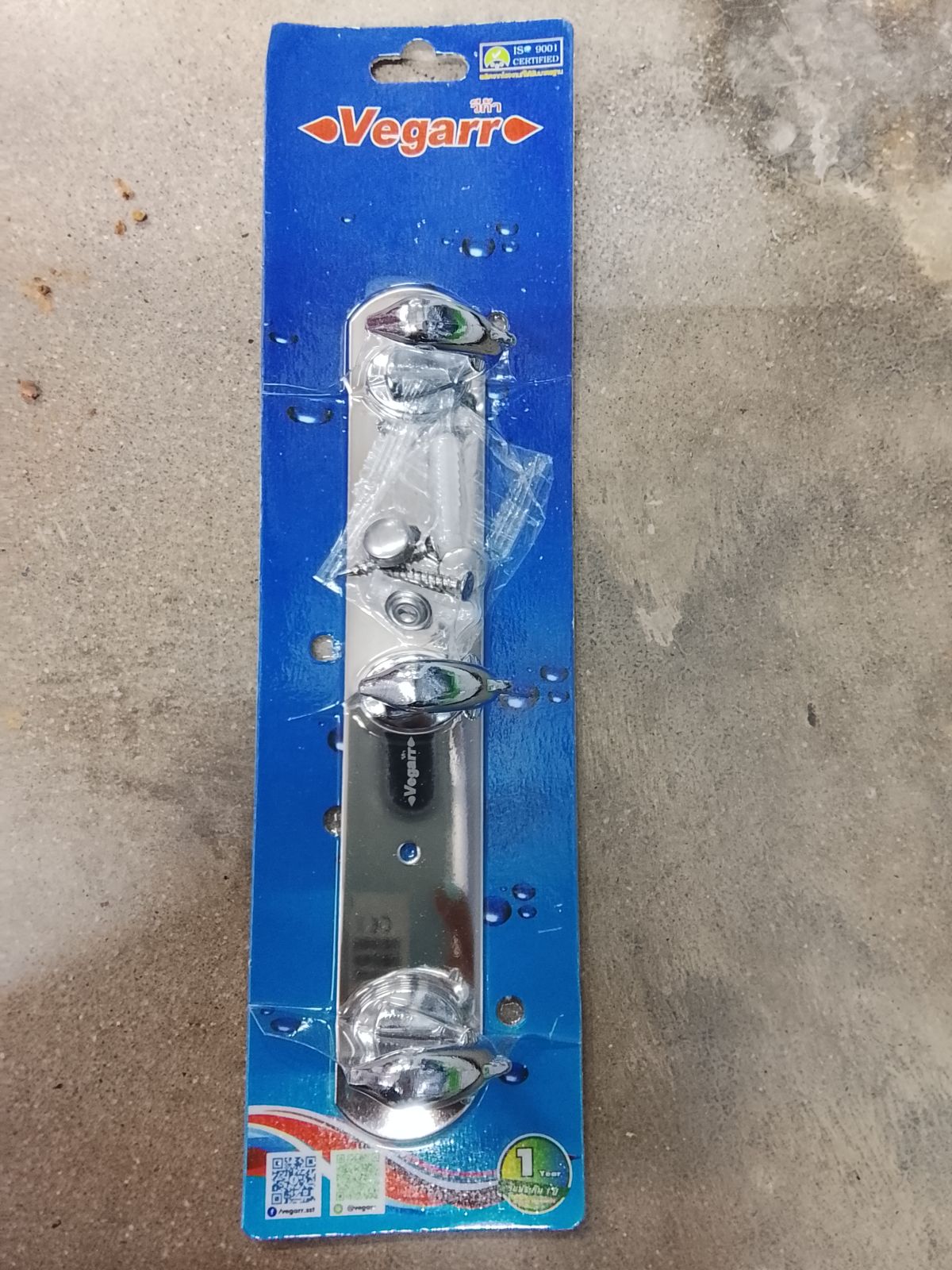 ตะขอแขวน วีก้า โลมา 3 ขอ 318-3