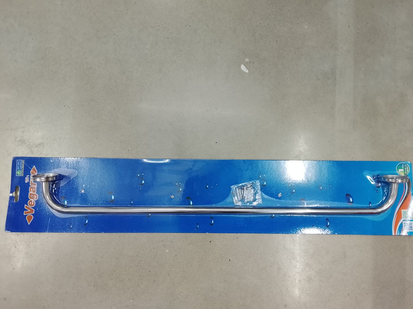 ราวแขวนผ้าแสตนเลส วีก้า 78 ซม.  V7800E