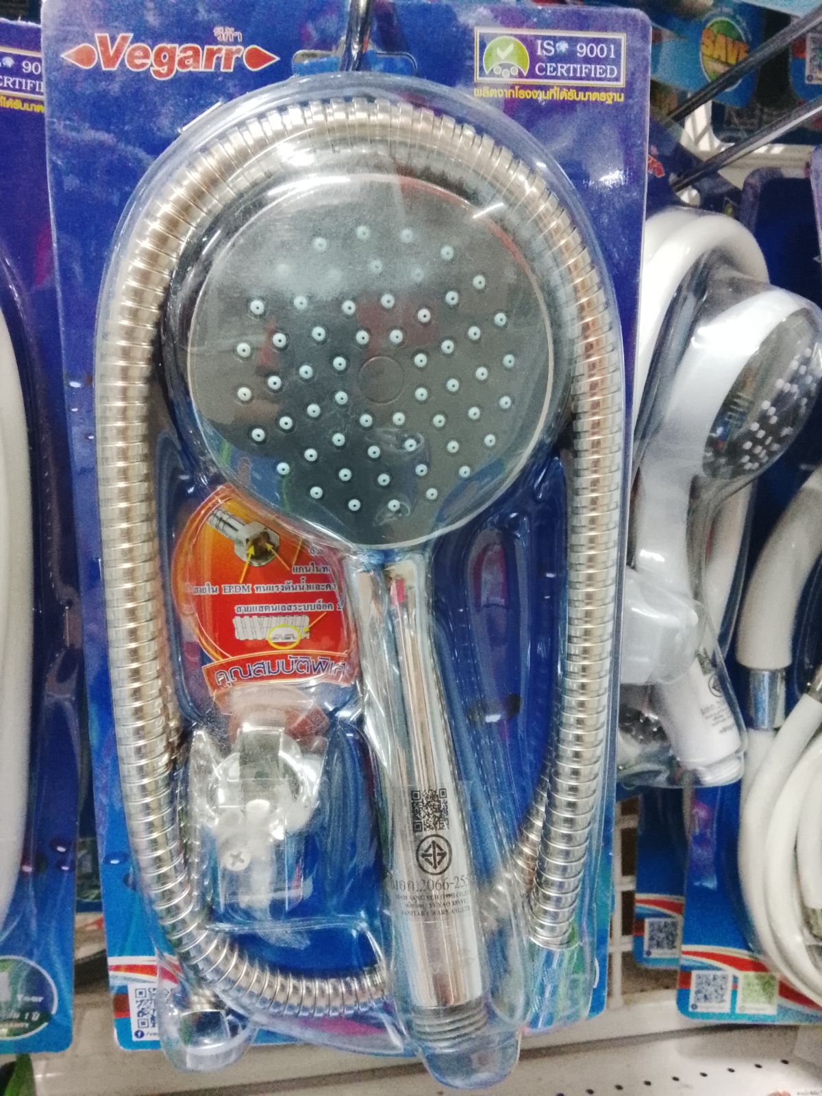 ฝักบัวโครเมี่ยม วีก้า 1 ระบบ V112