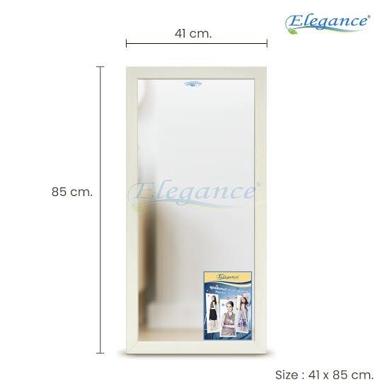 กระจกโมเดิร์นเฟรม ลายวู้ดเบส 41*85cm EG8333