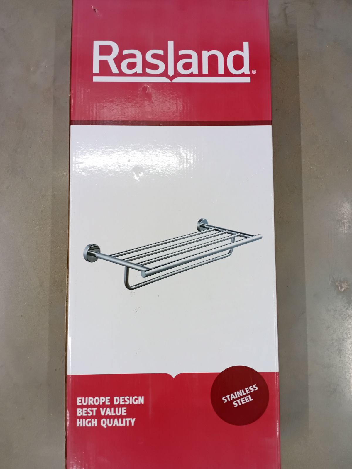 ราวแขวนผ้าสแตนเลส Rasland รุ่น RD T0012