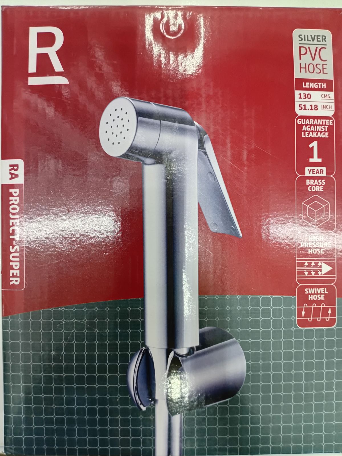 (CL)ชุดสายฉีดชำระ พร้อมสายและขอแขวน (ครบชุด) Rasland RA PROJECT-SUPER