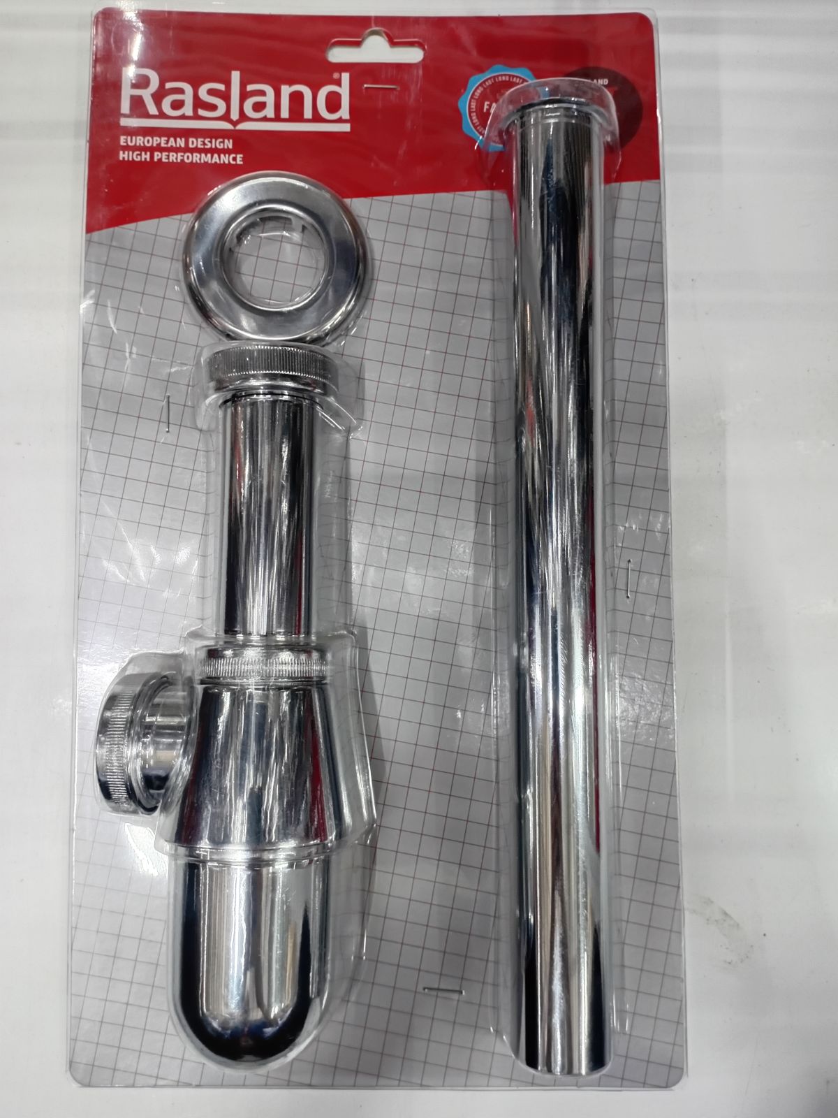 ท่อน้ำทิ้งกระปุก ขนาด 30 ซม. RASLAND RA P8008A/30(S)