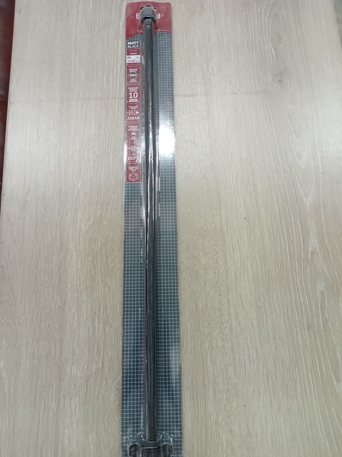 สายน้ำดี PET ยาว 60 ซม. / 23.62 นิ้ว สีดำ RA G741-G666 RASLAND