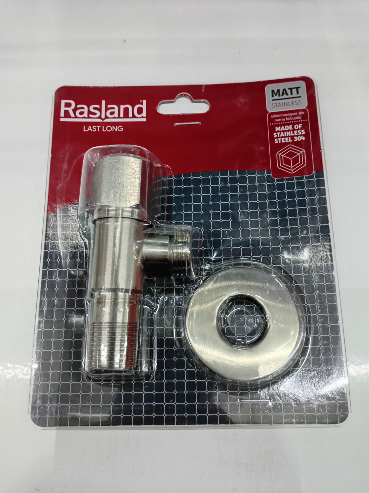 สต็อปวาล์วสแตนเลส  RASLAND  RA KX599