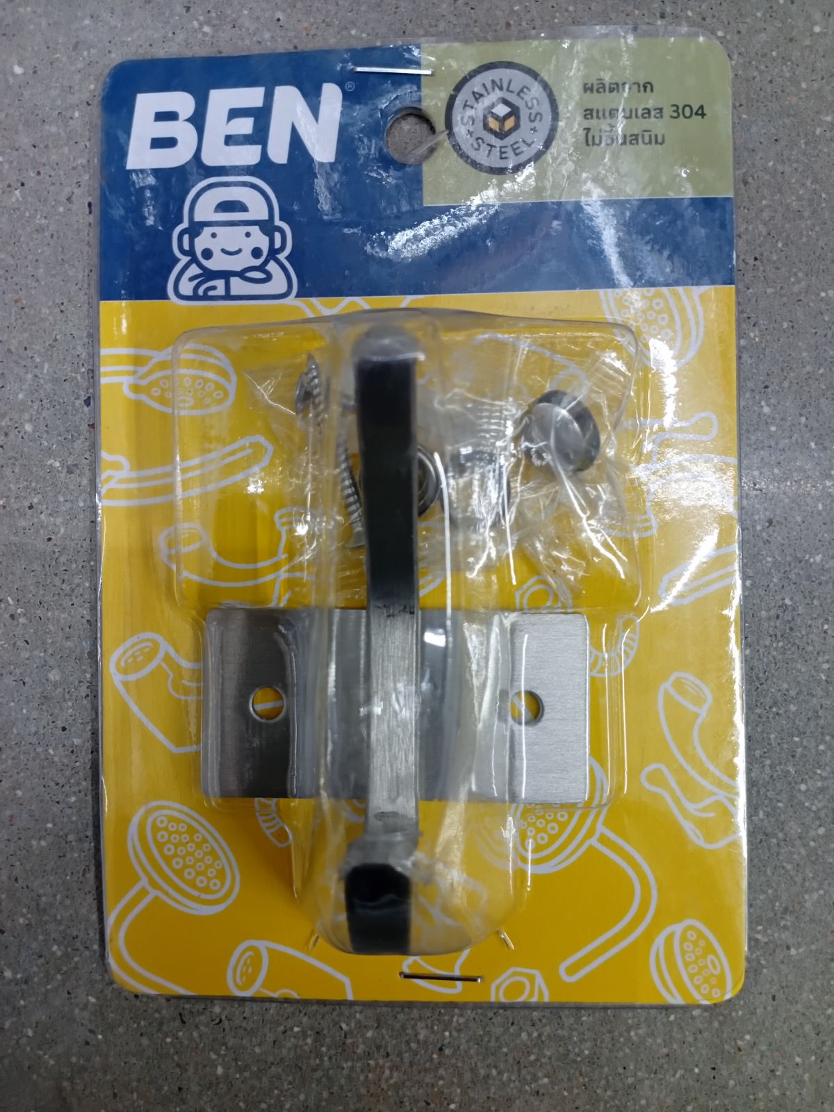 ขอแขวนเสื้อสแตนเลส STAINLESS MATT  BEN  BN W1523-W123