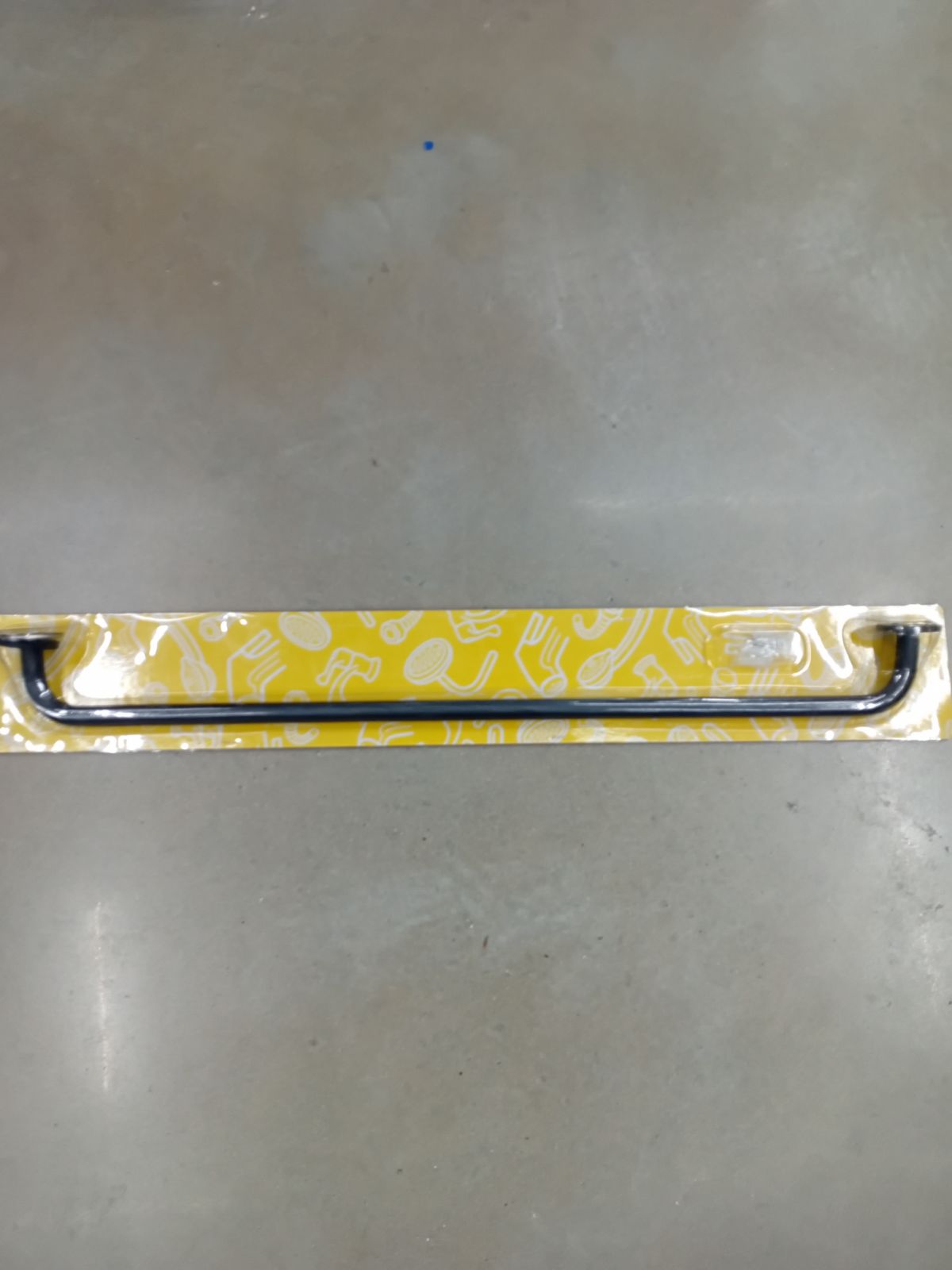 ราวพาดผ้าสแตนเลส ดำด้าน ยาว 80 ซม. BEN BN W152-W823