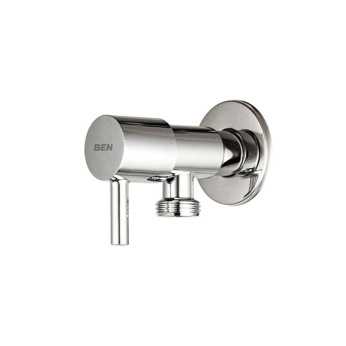 วาล์วลอย 1/2"×1/2" สต๊อปวาล์ว โครเมี่ยม BEN BN C321-SH-2552
