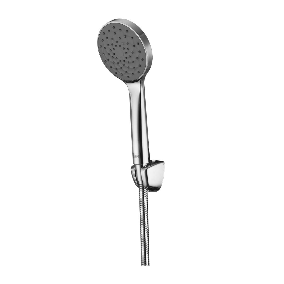 ฝักบัวมือ 1 ระบบ พร้อมสายและขอแขวน โครเมียม BEN BN D55-22CHR