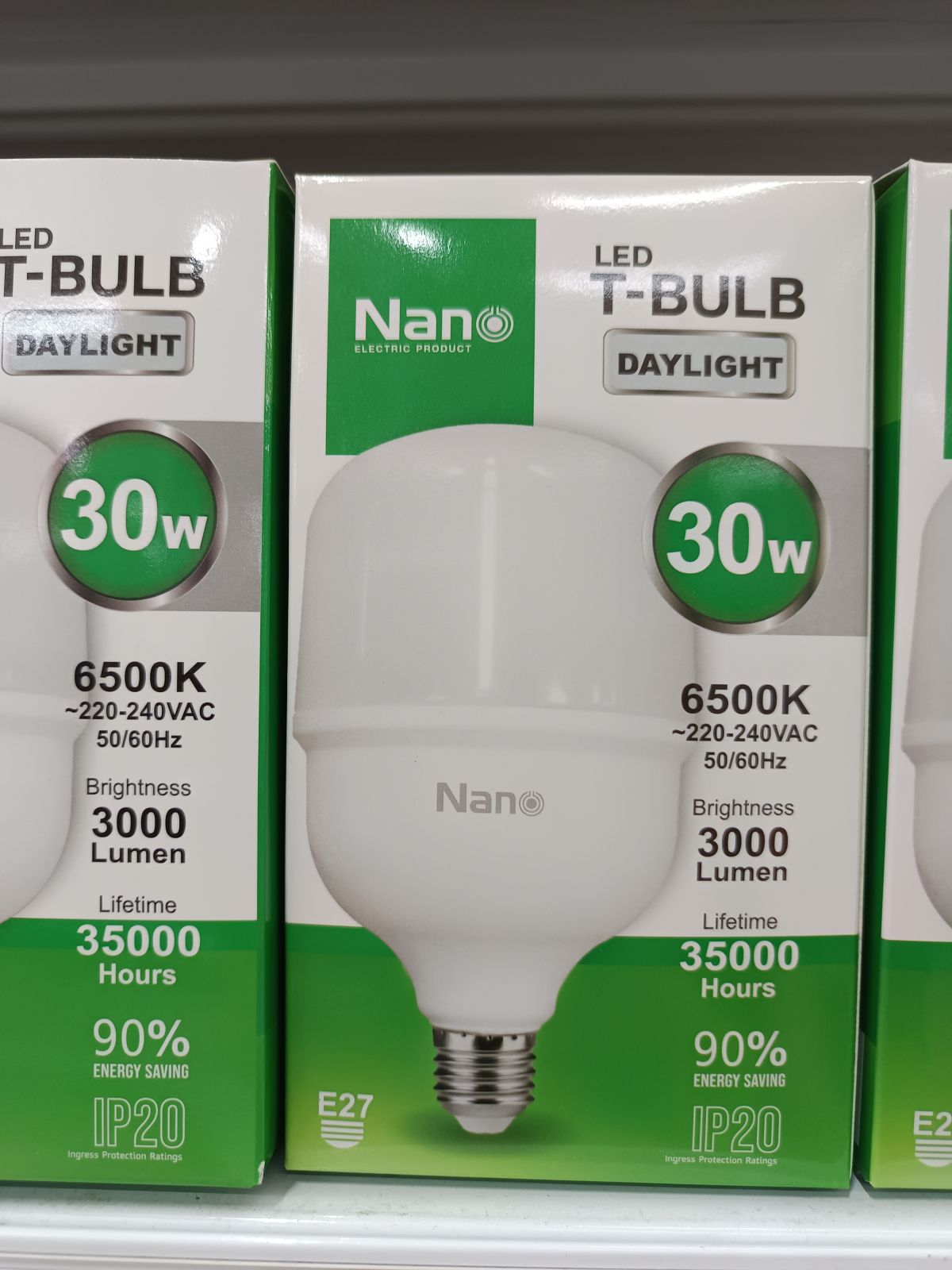 หลอด LED BLUB Nano E27 30W แสงขาว NL-E27-30WDL