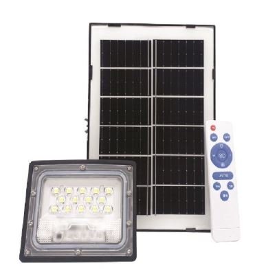 ฟลัดไลท์โซล่าเซลล์ 100W รุ่น Plasma HIET HL-50-8001 SO-000404