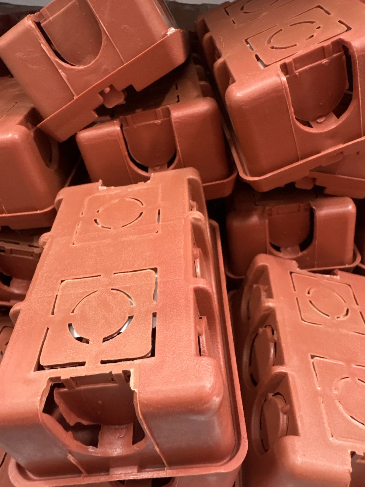 NANO-408 บล็อคฝังสีส้ม 4*2