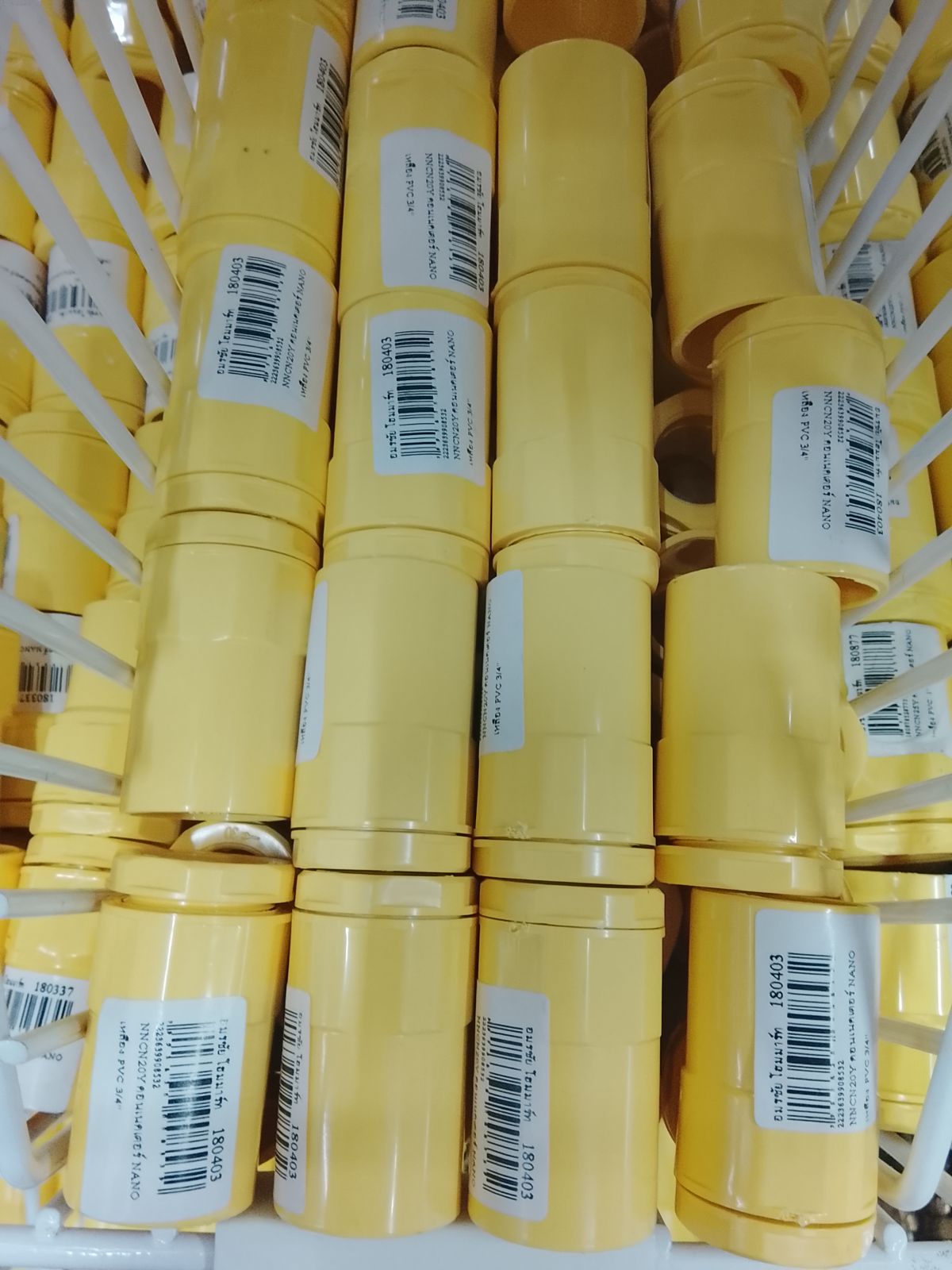 NNCN20Y คอนเนคเตอร์ NANO เหลือง PVC 3/4"  