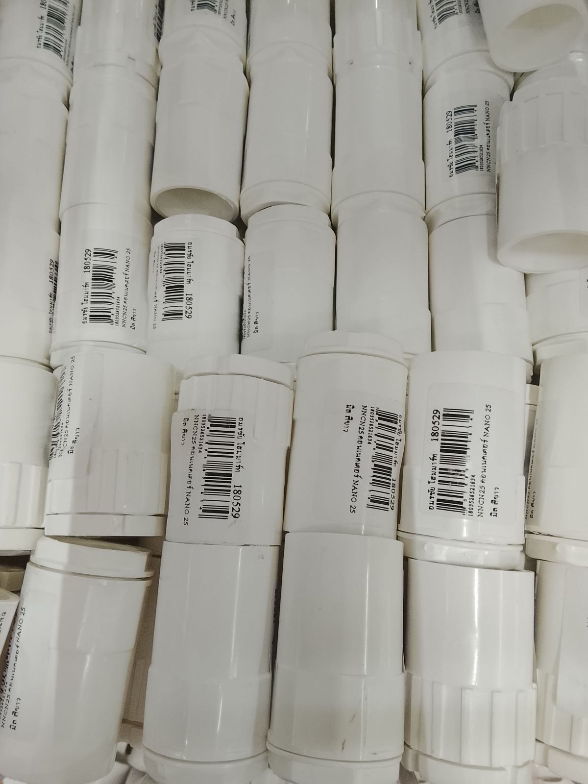 NNCN25 คอนเนคเตอร์ NANO 25 มิล สีขาว 