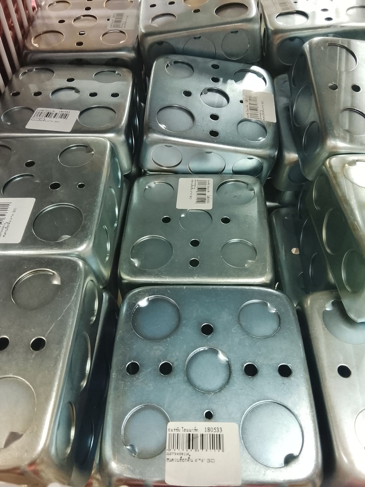 สแควบล็อกตื้น 4"*4" (SC)