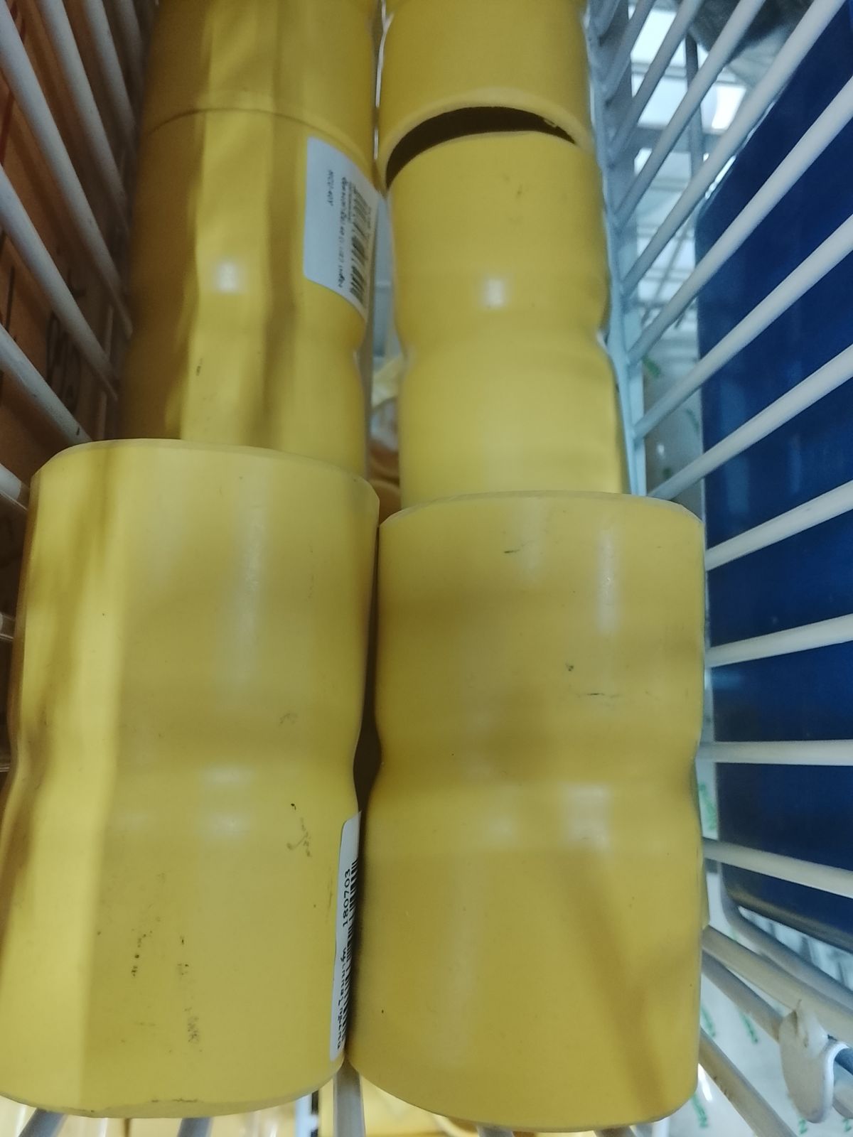 HCU-40Y ข้อตรง(ทำมือ) 40 (1.1/2') NANO เหลือง