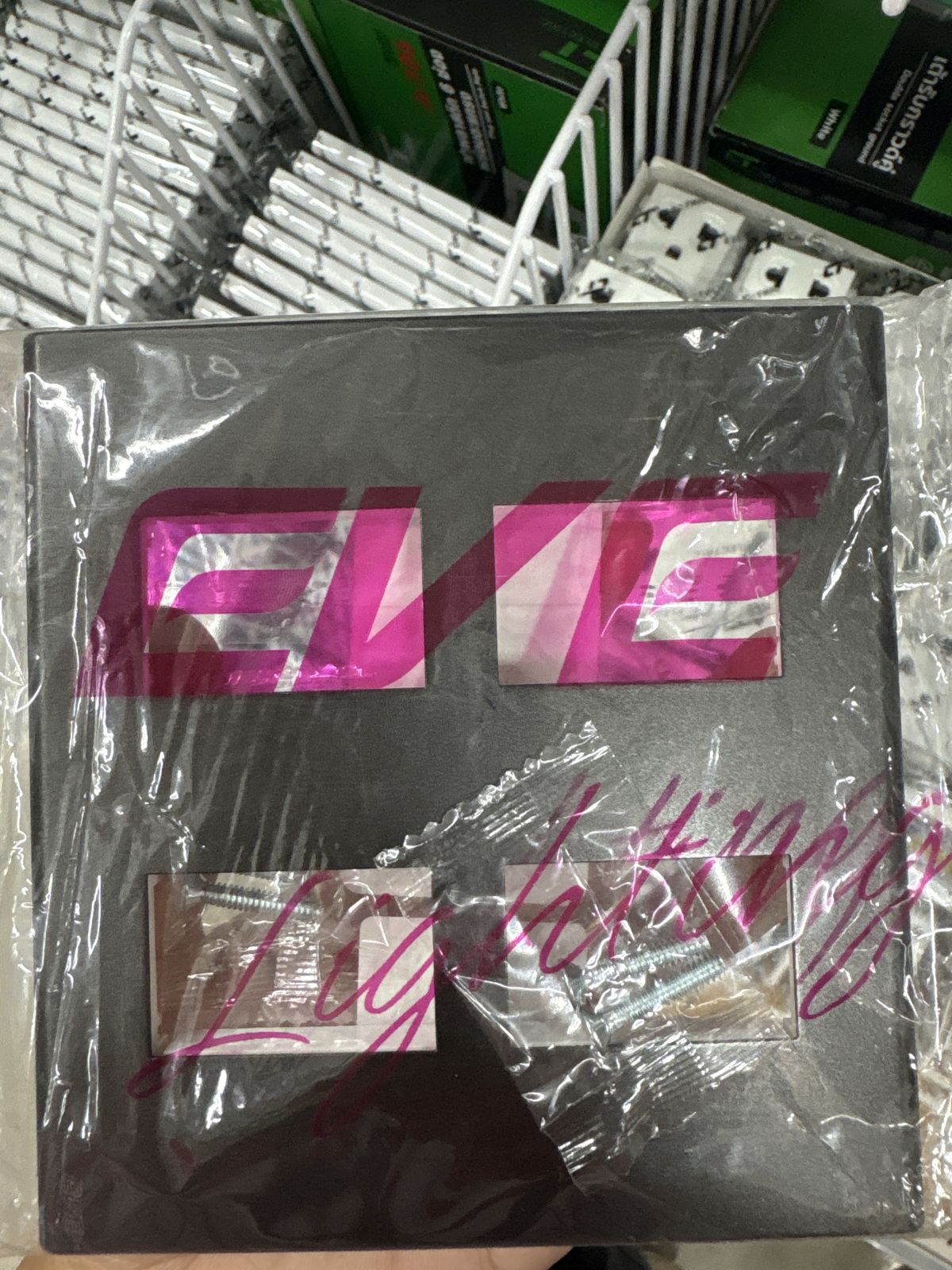 หน้ากาก 4 ช่อง (PS) /ดำ EVE