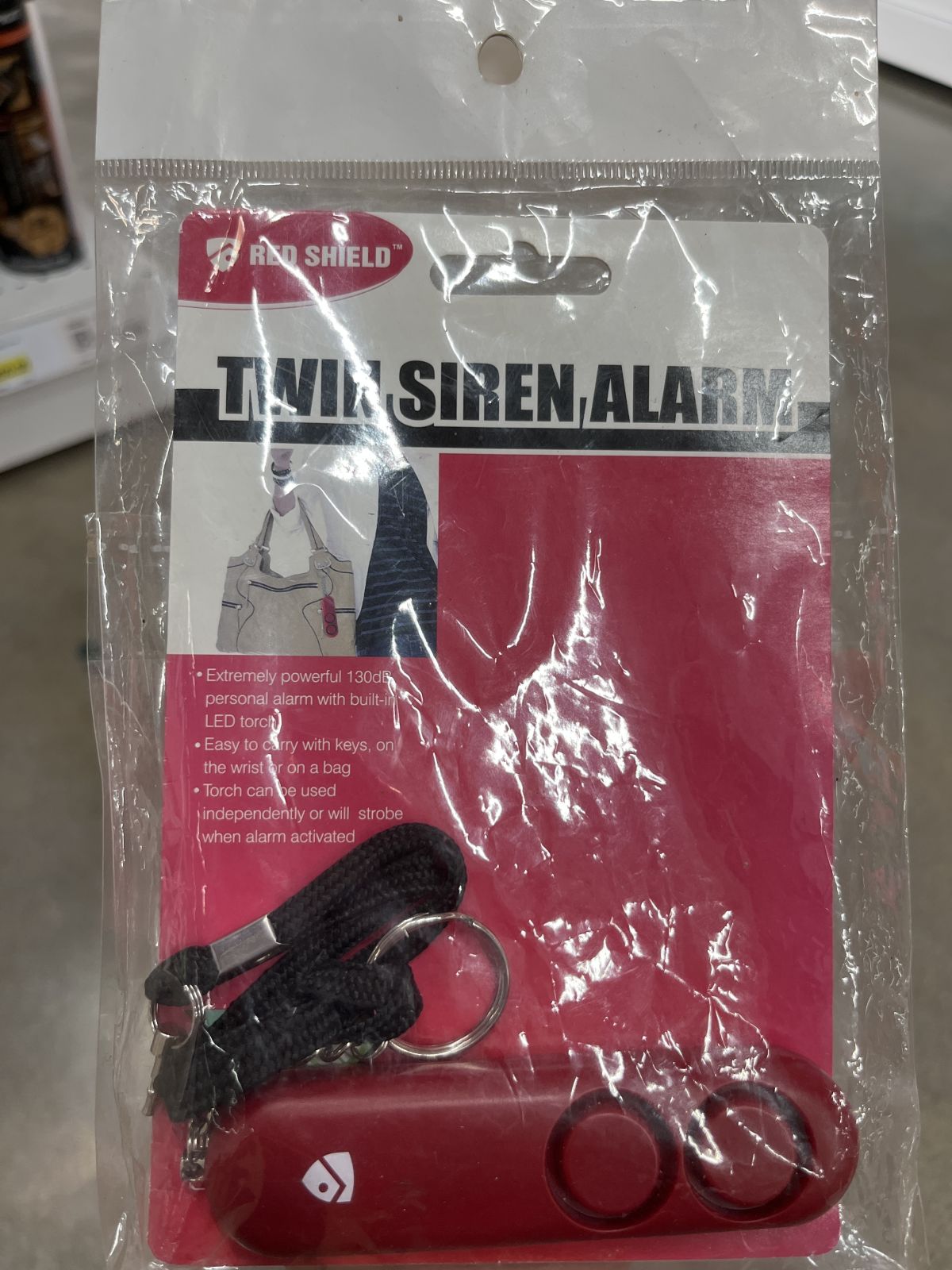 เรดชิลด์วัน Redshiled ไซเรนแจ้งเหตุฉุกเฉินพกพา รุ่น ST803