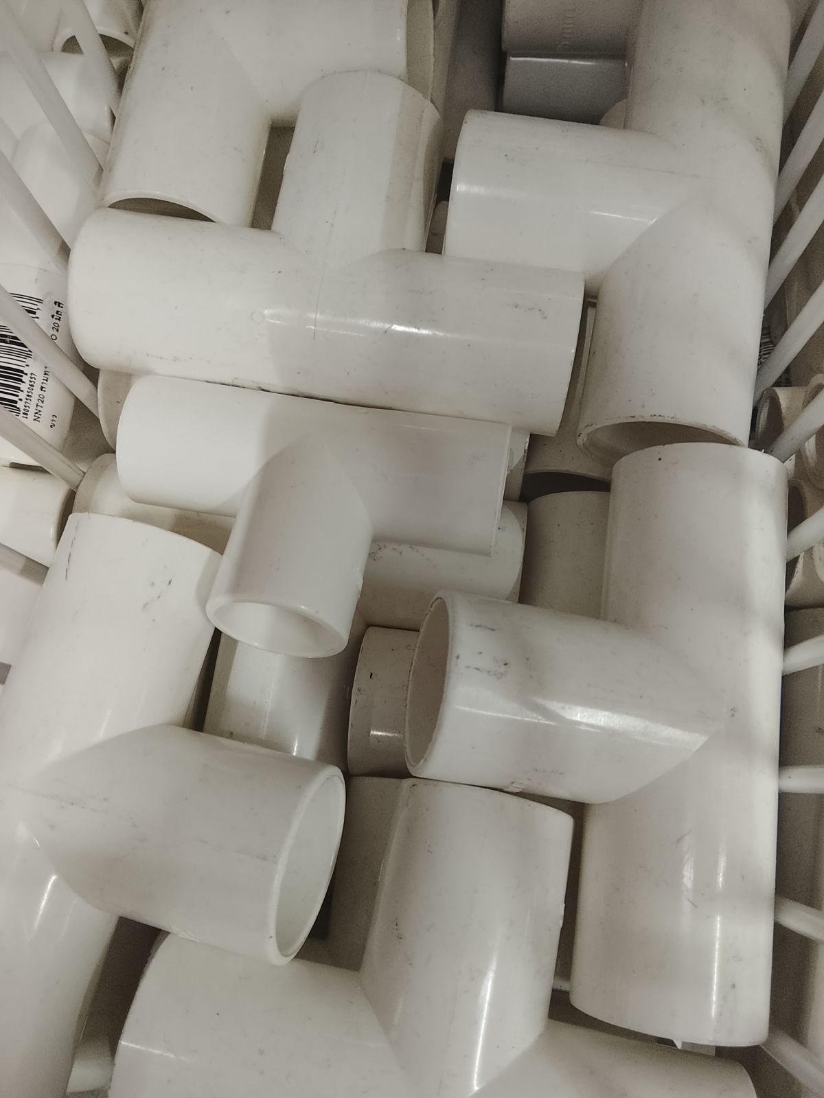 NNT25 สามทาง NANO 25 มิล สีขาว 