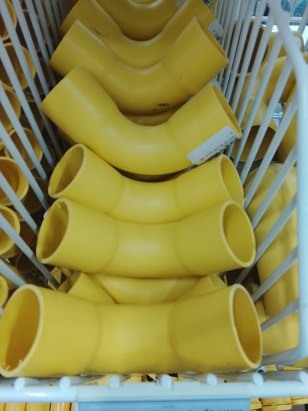 HB90-25Y ข้องอโค้ง NANO เหลือง 1" 