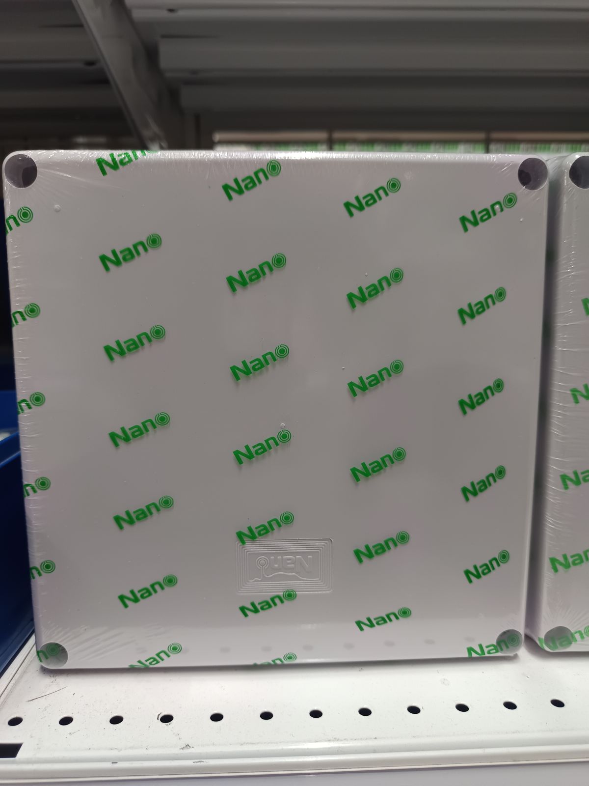 NANO-206W กล่องกันน้ำพลาสติก (8*8*4) สีขาว